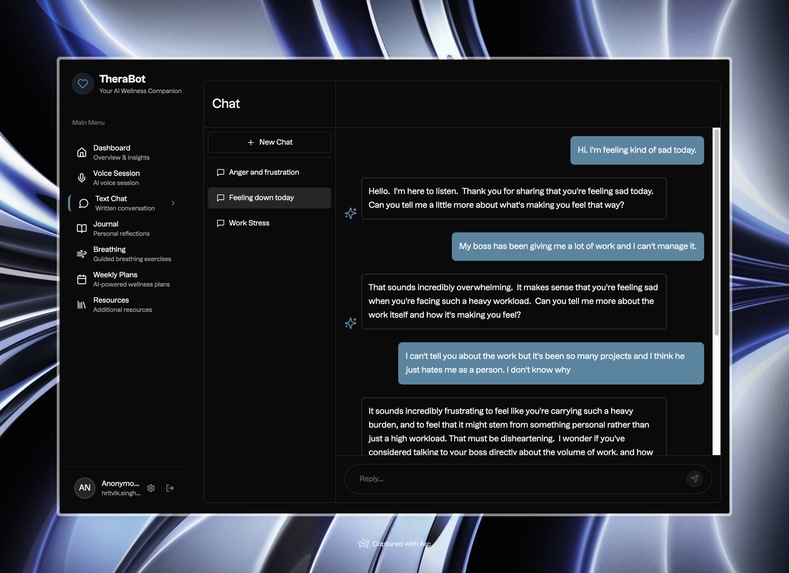 TheraBot – screenshot 8