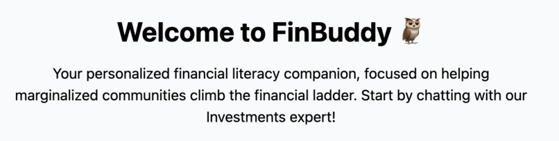 FinBuddy – screenshot 1