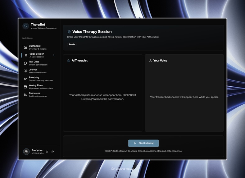 TheraBot – screenshot 3