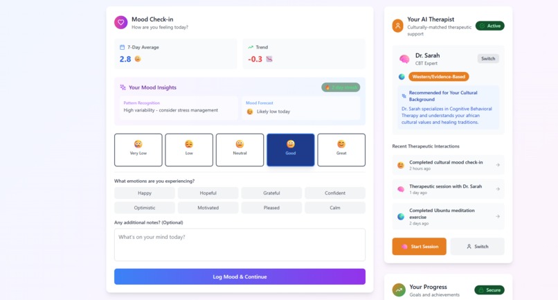 Silenvia AI Therapy Companion – screenshot 2