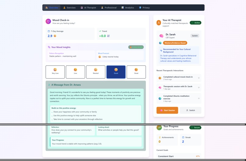 Silenvia AI Therapy Companion – screenshot 3