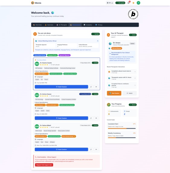 Silenvia AI Therapy Companion – screenshot 8