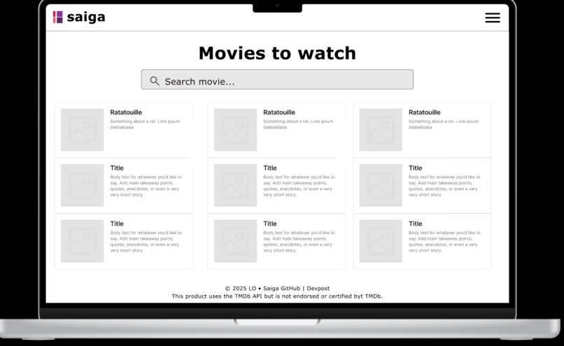 Saiga - Movie Night Scheduler – screenshot 2
