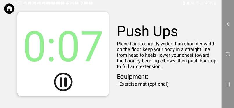 AI Workout Planner – screenshot 4