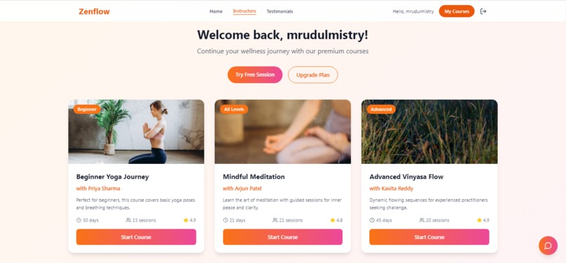 Zenflow  – screenshot 3