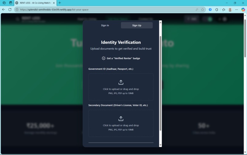 RENT LESS – screenshot 4