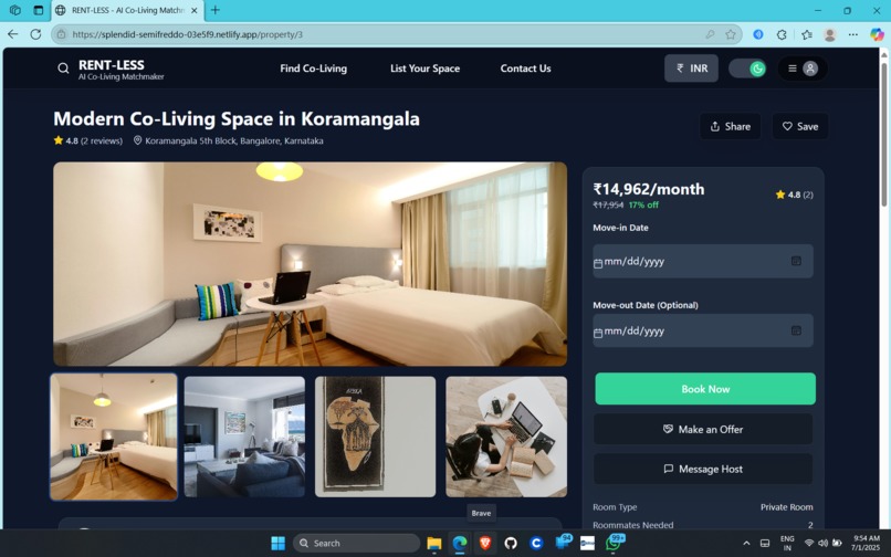 RENT LESS – screenshot 10
