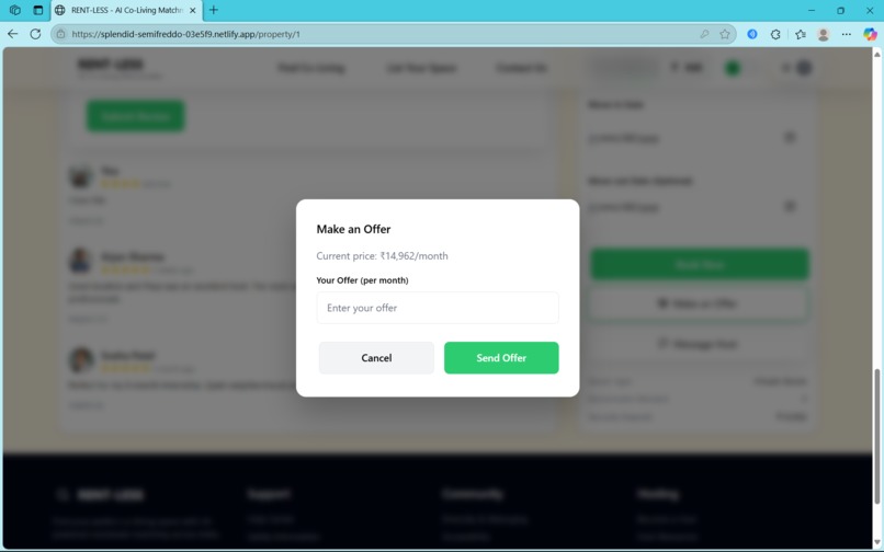 RENT LESS – screenshot 11