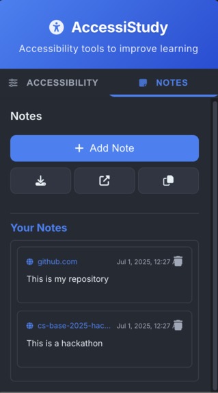 AccessiStudy*** – screenshot 5