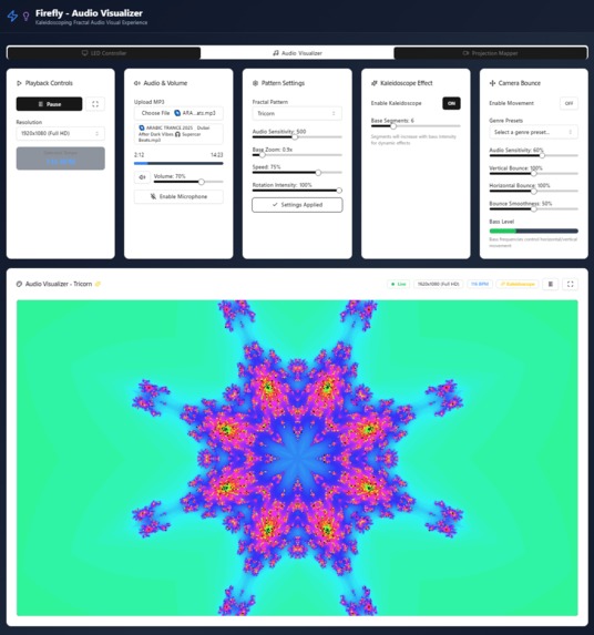Firefly - Audio Visualizer – screenshot 2