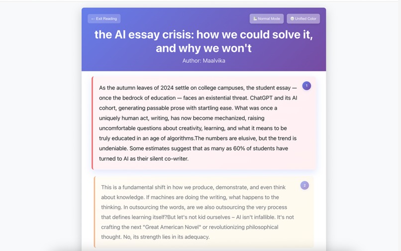 Al-Powered CogniShield Reader – screenshot 8