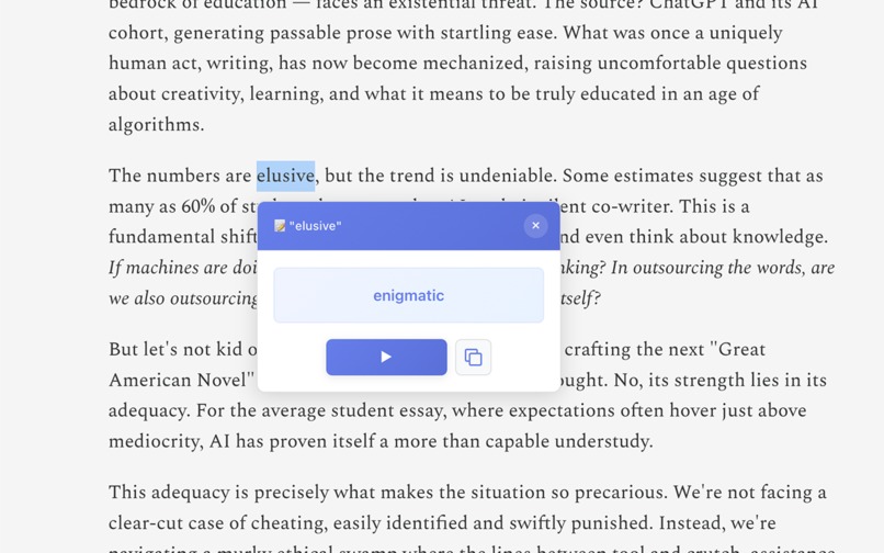 Al-Powered CogniShield Reader – screenshot 1