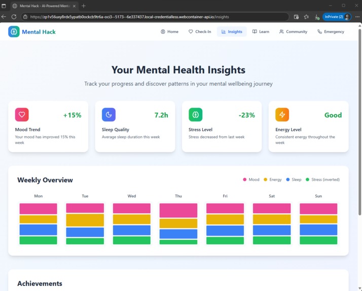 Mental Hack – screenshot 1