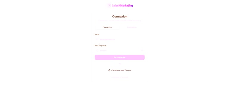 SalesXMarketing – screenshot 1