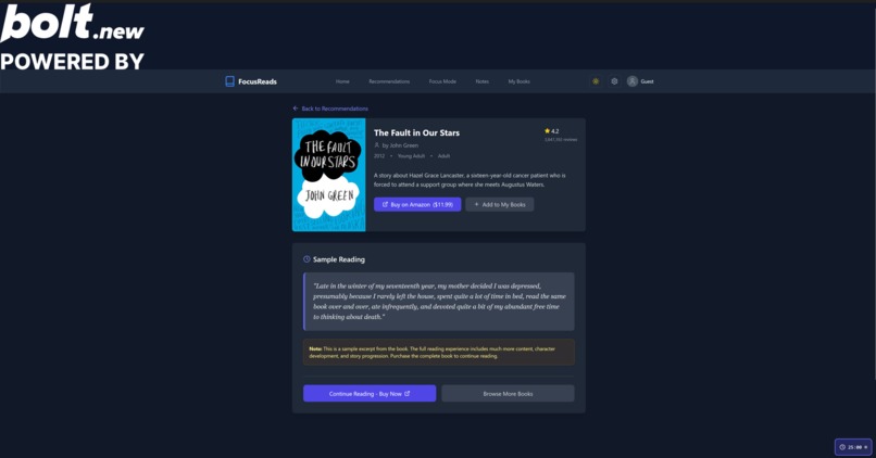 FocusReads - Read more—without distractions. – screenshot 9
