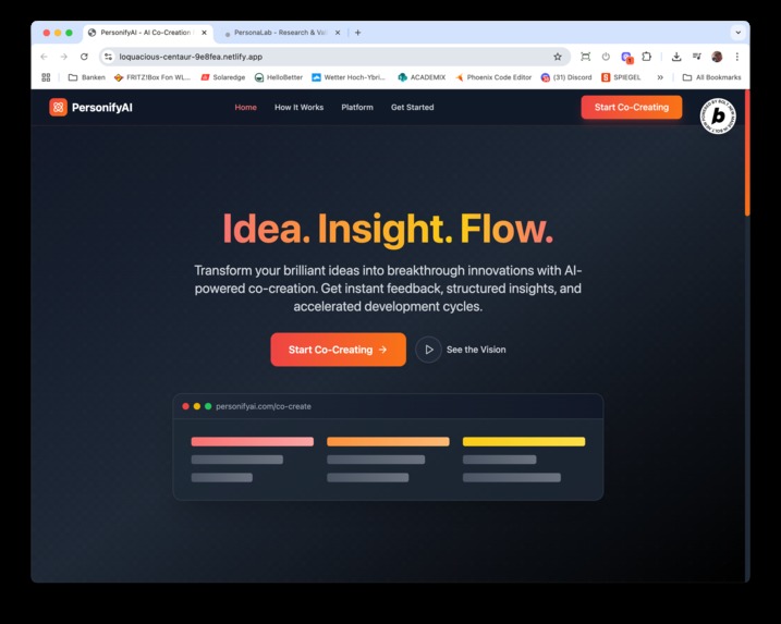 PersonifyAI: Get your ideas talked about! – screenshot 5