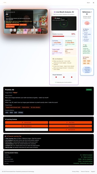 AI Assisted Language Learning Auto Pronounciation – screenshot 1