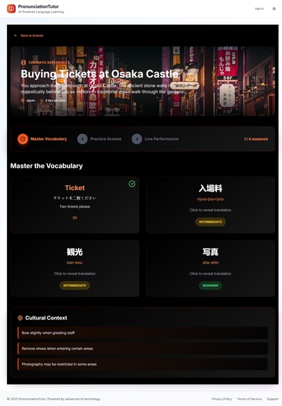 AI Assisted Language Learning Auto Pronounciation – screenshot 3