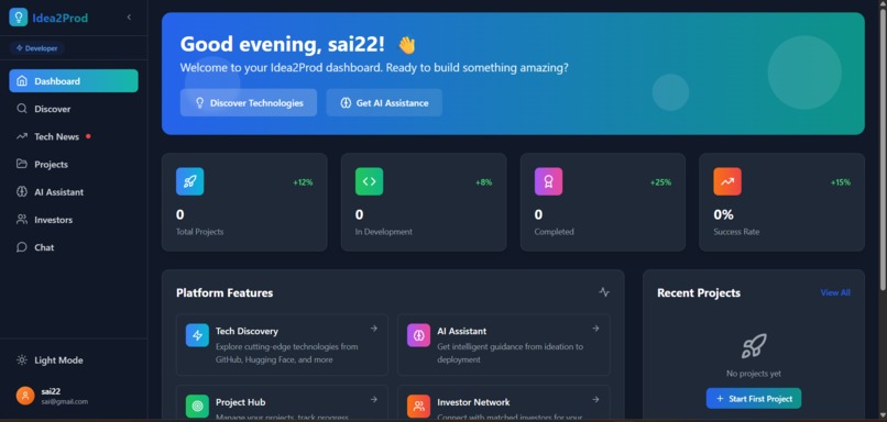 Idea2Prod – screenshot 4