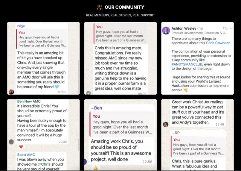 Mental Health Journal (Formerly Andy's Man Club Journal) – screenshot 3