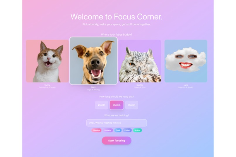 Focus Corner – screenshot 1