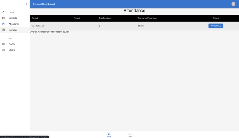 School Management System – screenshot 6