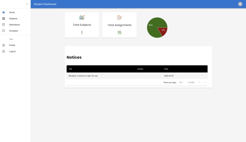 School Management System – screenshot 7