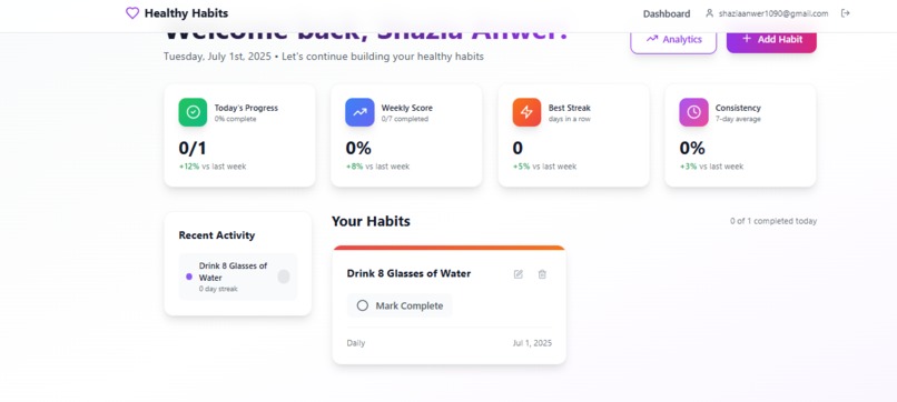 Healthy Habits Tracker  – screenshot 8
