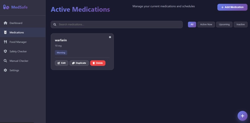 MedSafe – screenshot 1