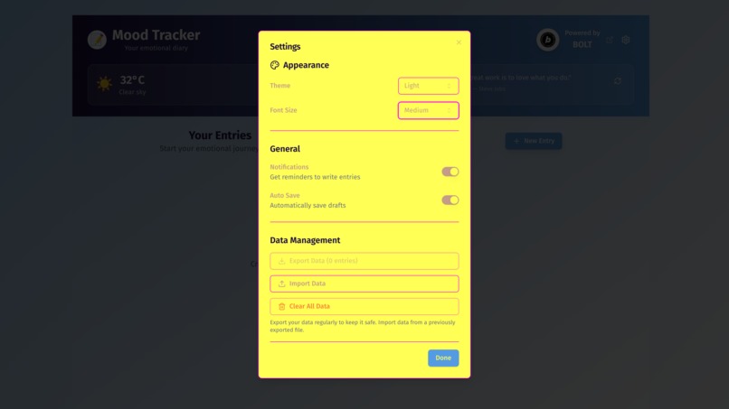 Mood Tracker & Emotional Diary App – screenshot 2