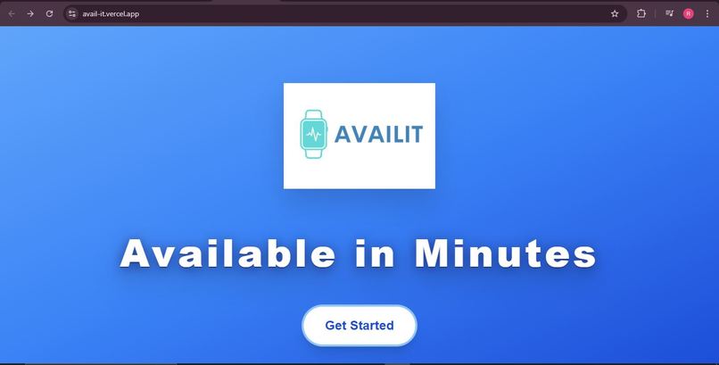 AvailIt – screenshot 1