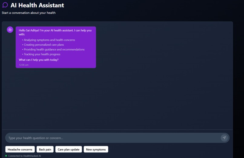 Health Hacked - AI Powered Health Companion – screenshot 5