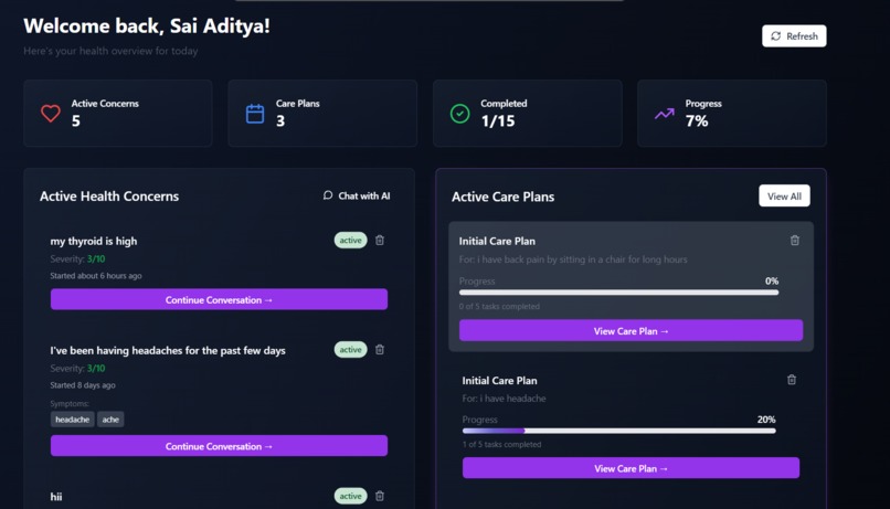 Health Hacked - AI Powered Health Companion – screenshot 4