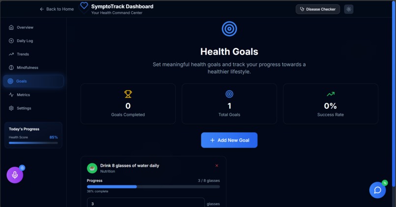 SymptoTrack – screenshot 8