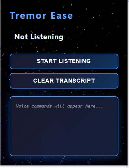 TremorEase – screenshot 1