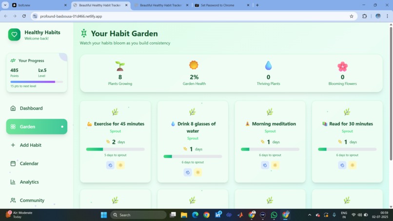 Healthy Habits – screenshot 3