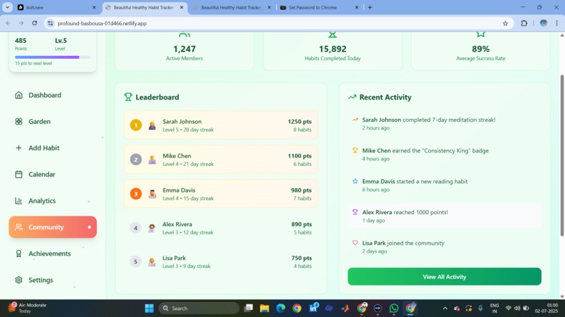 Healthy Habits – screenshot 4