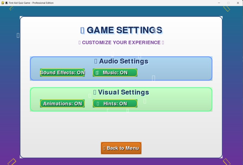 First‑Aid Quiz Game – screenshot 6