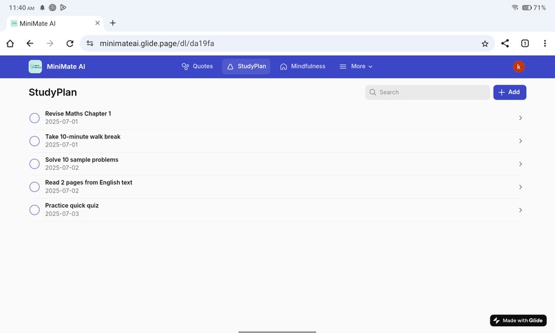 MindMate AI – screenshot 3