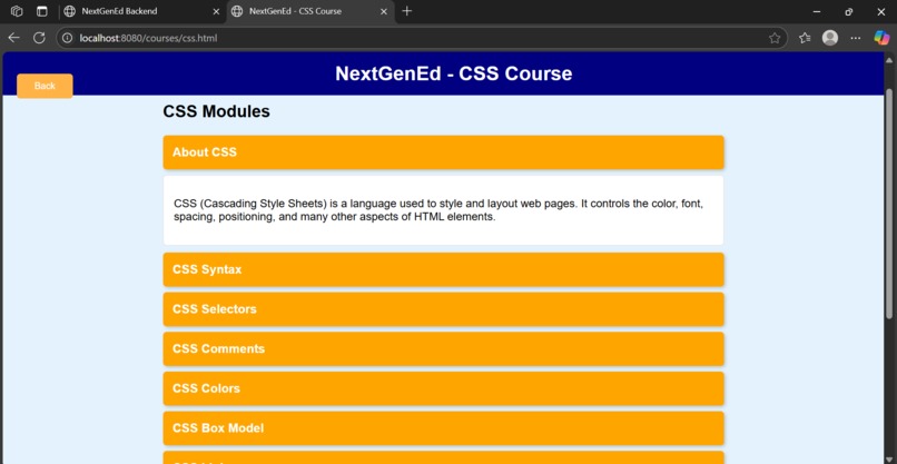 NextGenEd - An Enhanced AI Learning Platform – screenshot 17