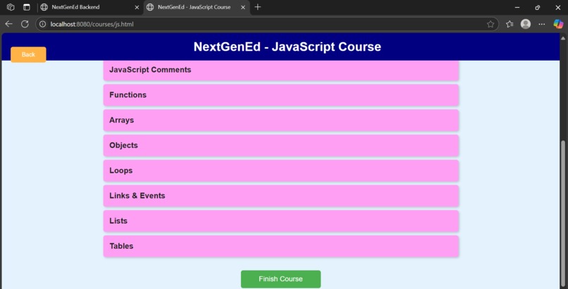 NextGenEd - An Enhanced AI Learning Platform – screenshot 18