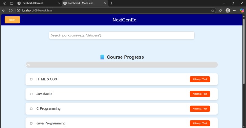NextGenEd - An Enhanced AI Learning Platform – screenshot 20