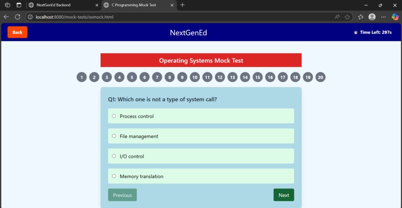 NextGenEd - An Enhanced AI Learning Platform – screenshot 24