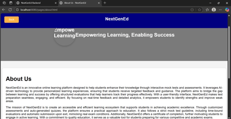 NextGenEd - An Enhanced AI Learning Platform – screenshot 31