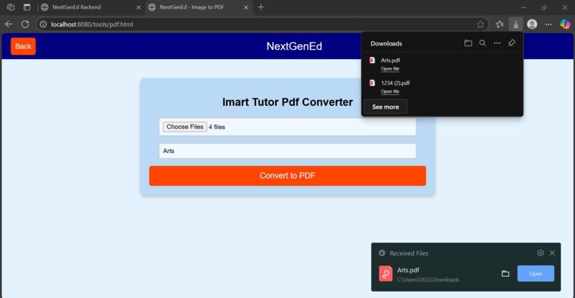 NextGenEd - An Enhanced AI Learning Platform – screenshot 43
