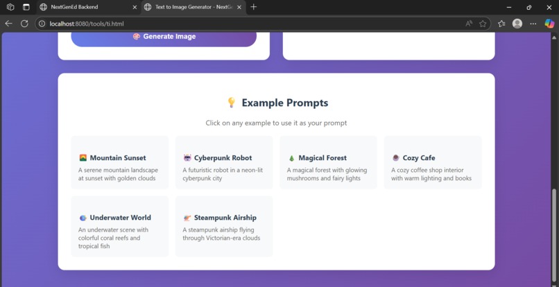 NextGenEd - An Enhanced AI Learning Platform – screenshot 47