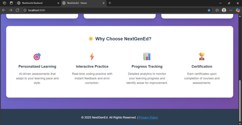 NextGenEd - An Enhanced AI Learning Platform – screenshot 54