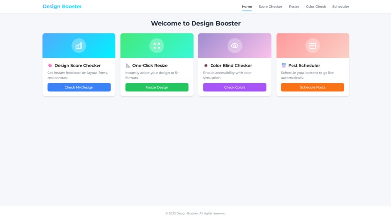 Design Booster – screenshot 1