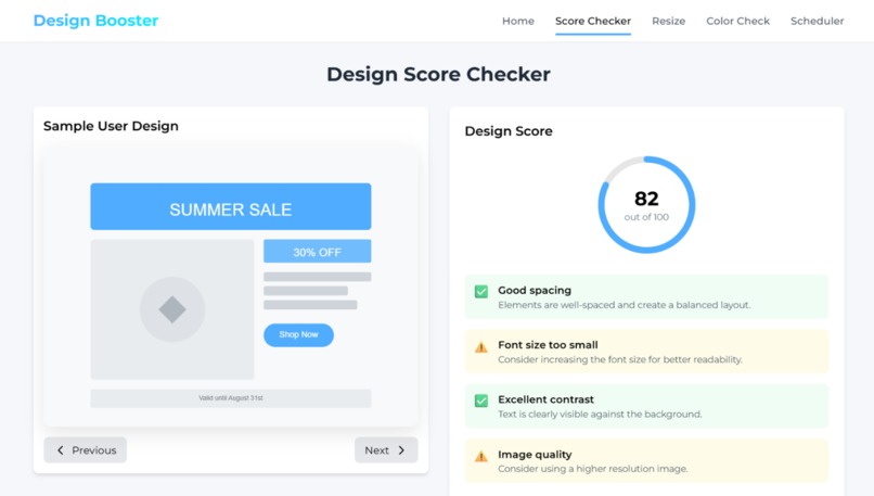 Design Booster – screenshot 2
