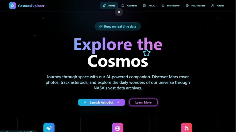 Cosmos Explorer – screenshot 1